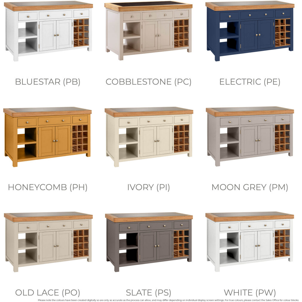 Kitchen Island - Dorset Painted Dining & Kitchen Range