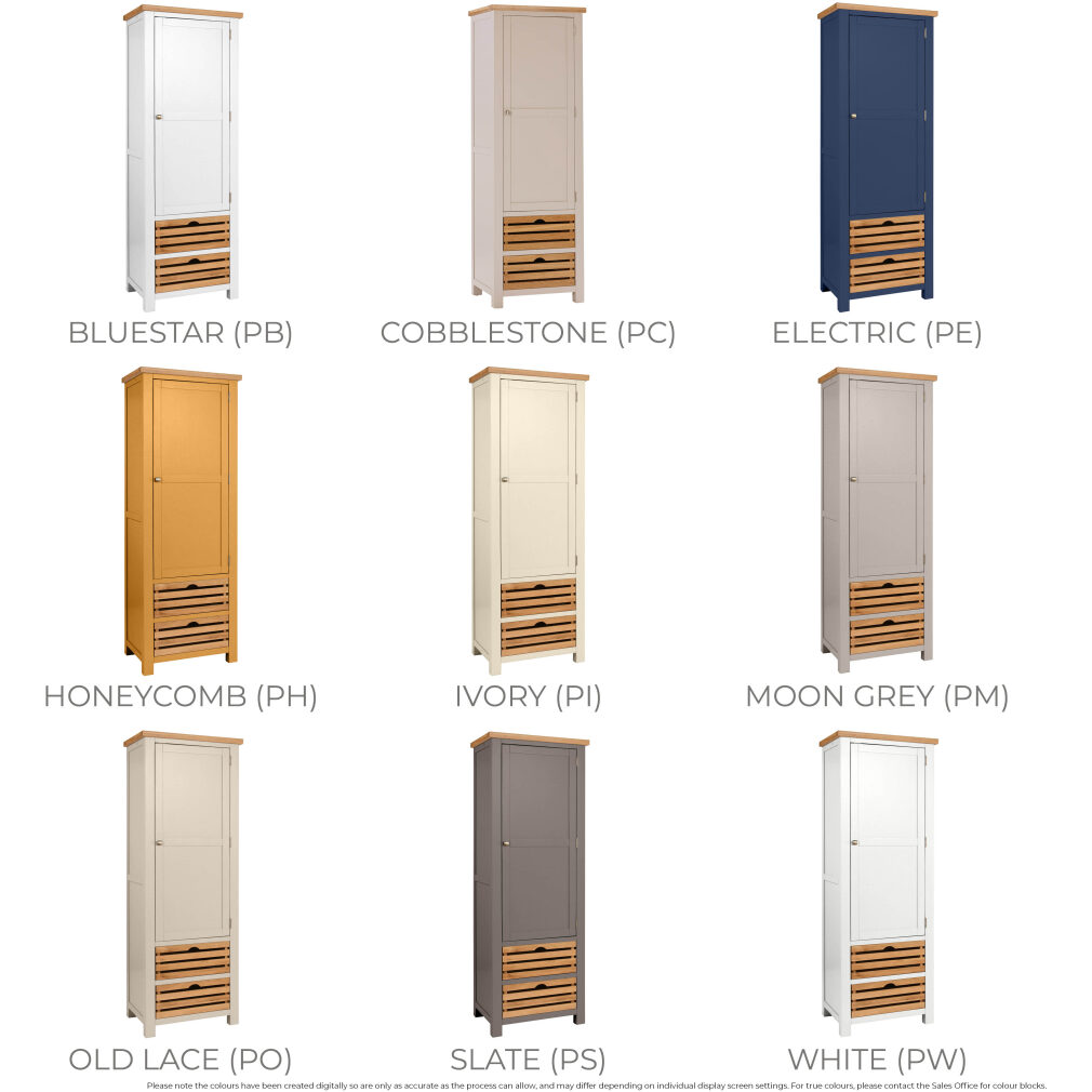 Single Larder Cupboard - Dorset Painted Dining & Kitchen Range