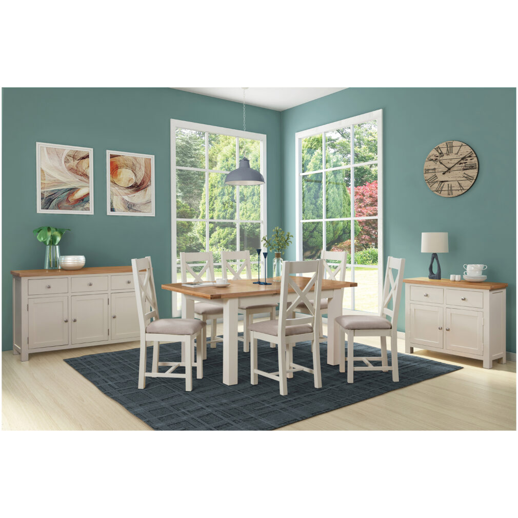 Medium Extending Dining Table - Dorset Painted Dining & Living Range