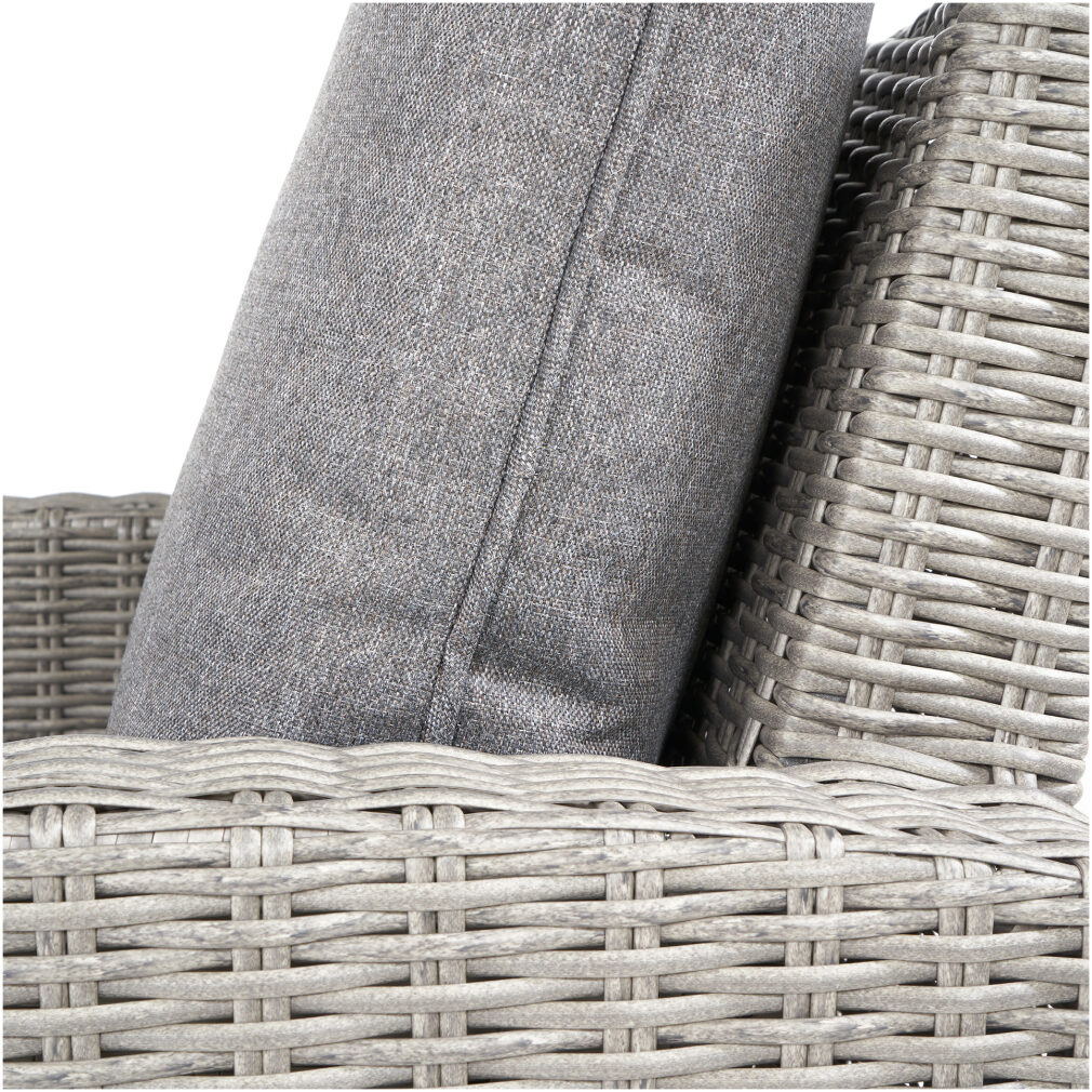 Barbados Slate Grey Outdoor 2 Seater Seating Set with Ceramic Top - Outdoor Furniture - EX DISPLAY