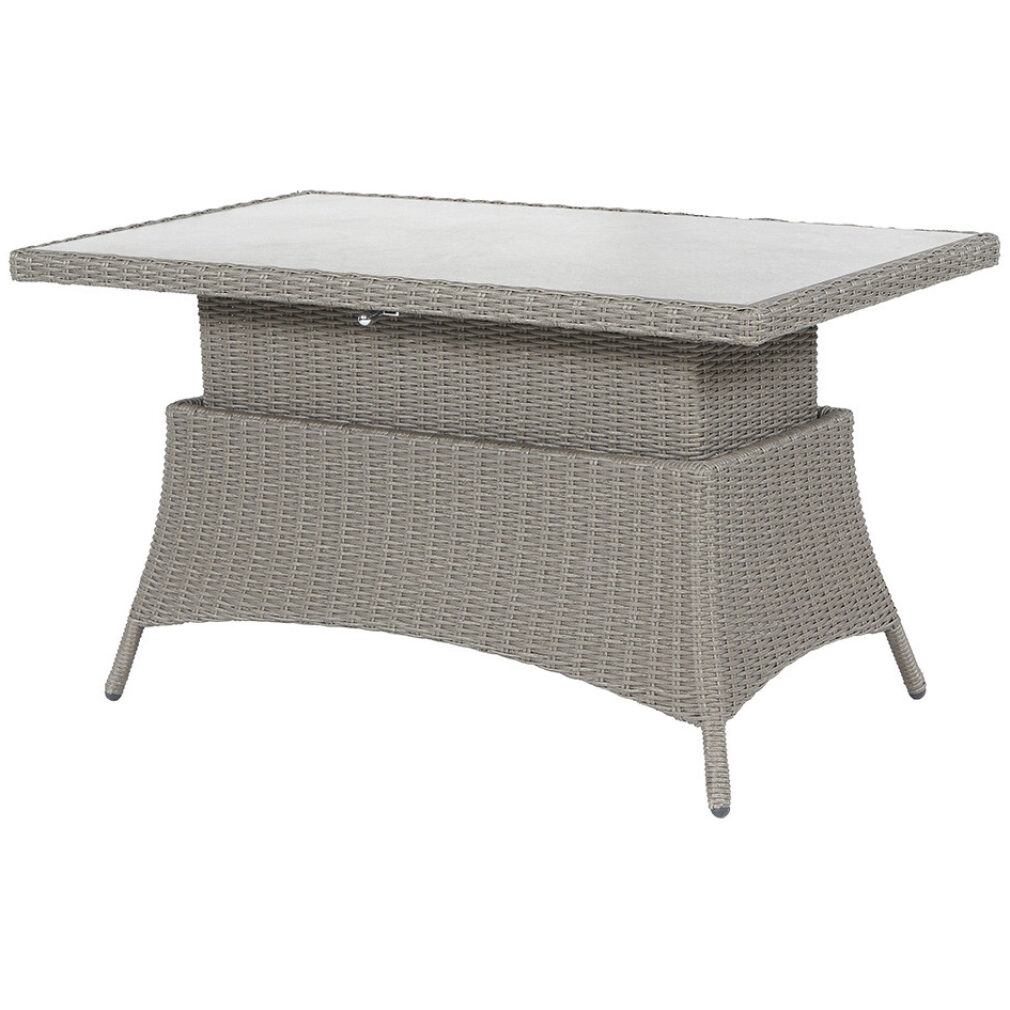 Barbados Slate Grey Outdoor 2 Seater Seating Set with Ceramic Top - Outdoor Furniture - EX DISPLAY
