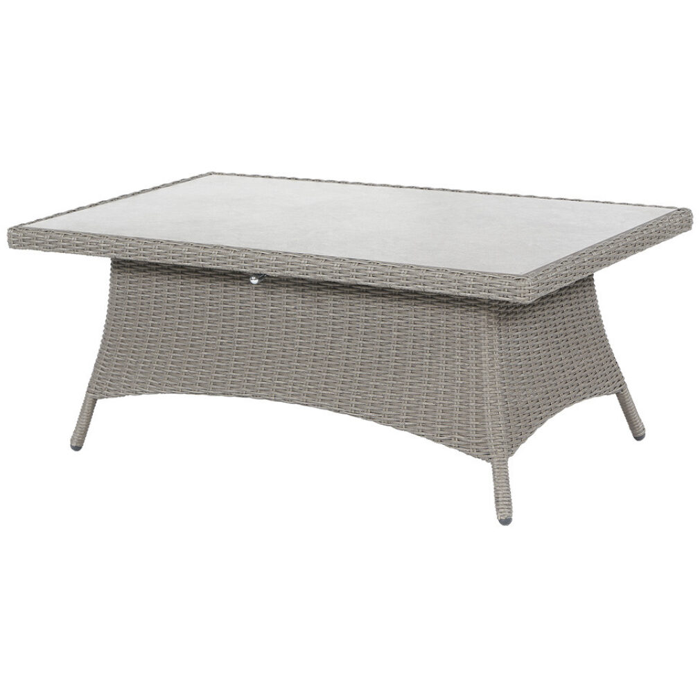 Barbados Slate Grey Outdoor 2 Seater Seating Set with Ceramic Top - Outdoor Furniture - EX DISPLAY
