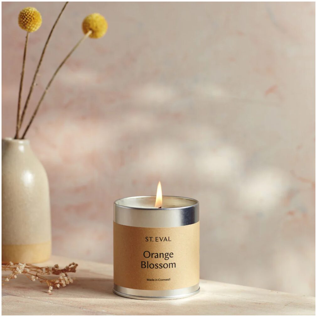 St Eval Tin Orange Blossom