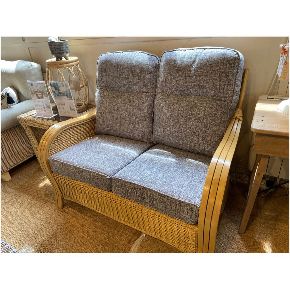 Ex Display Turin 2 seater sofa - Cane Furniture by Desser