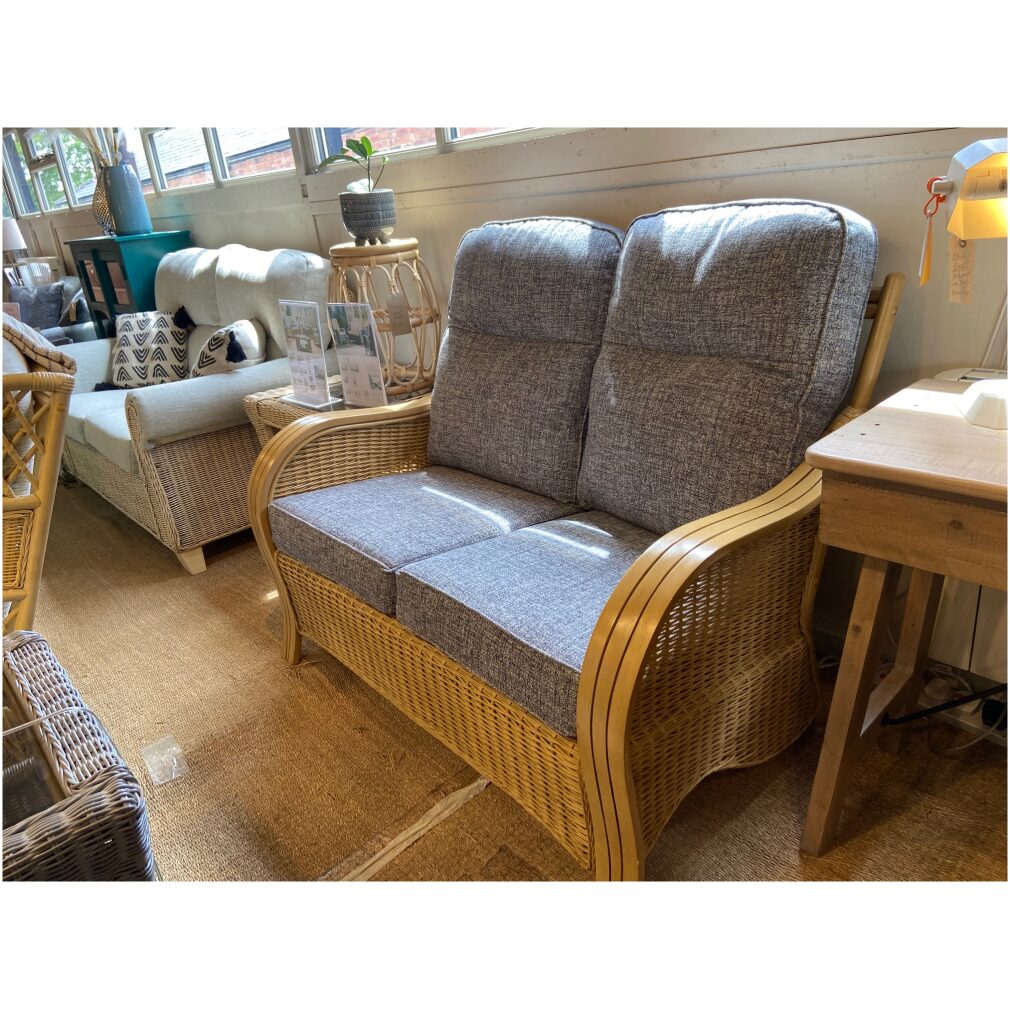 Ex Display Turin 2 seater sofa - Cane Furniture by Desser