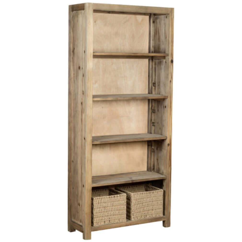 Chiltern Bookcase With 2 Baskets