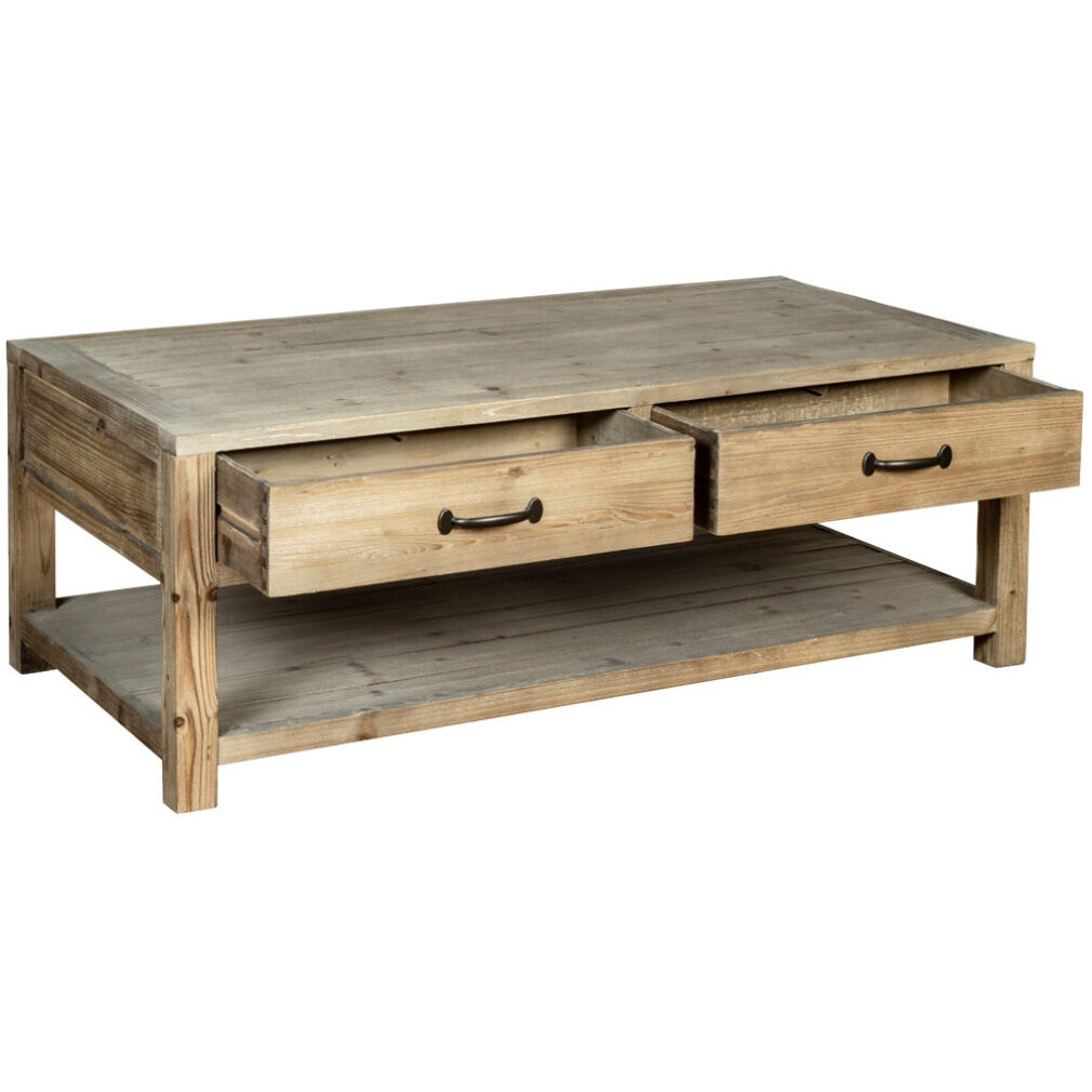 Chiltern Coffee Table With 4 Drawers