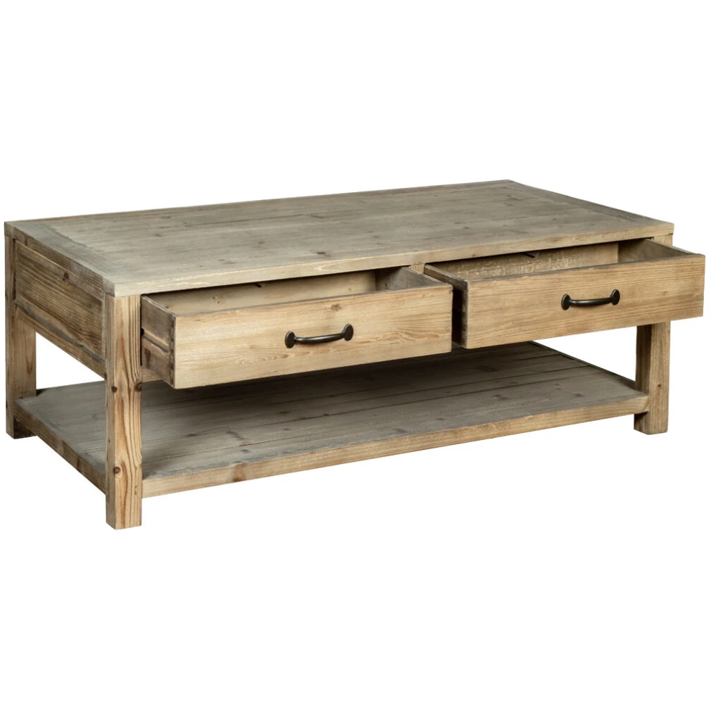 Chiltern Coffee Table With 4 Drawers