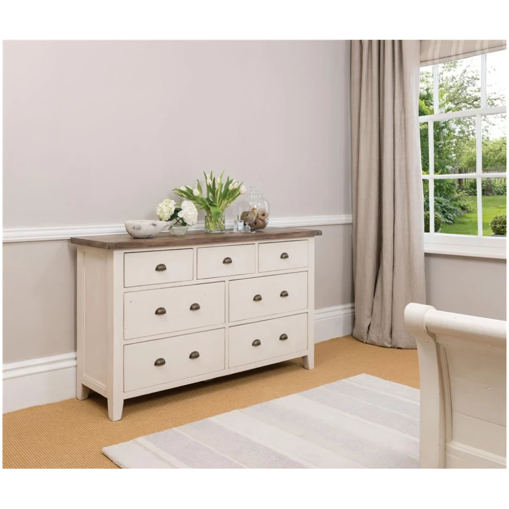 Cotswold Bedroom Furniture Bundle - Includes wardrobe chest of drawers and 2 bedsides