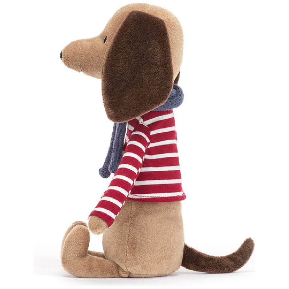 Jellycat soft toy - Beatnik Buddy Sausage Dog