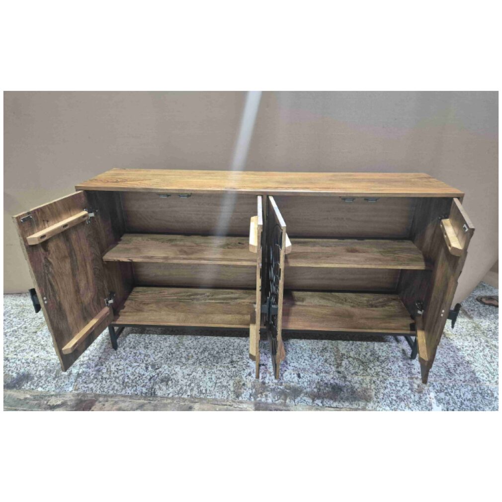 Kolam Wide Sideboard with 4 doors