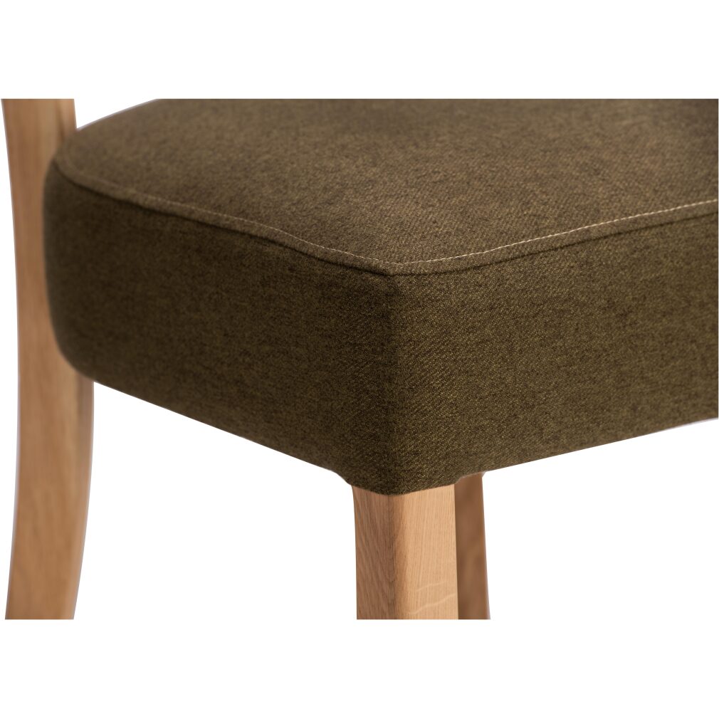 Nico Dining Chair - Asiago - Como - Forest Fabric