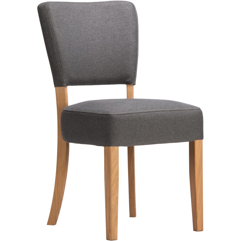 Nico Dining Chair - Asiago - Como - Pewter Fabric