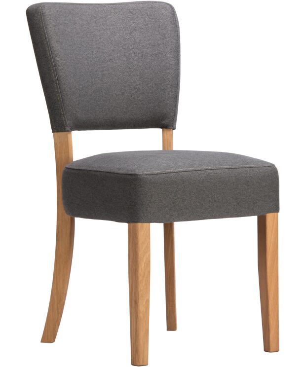 Nico Dining Chair - Asiago - Como - Pewter Fabric