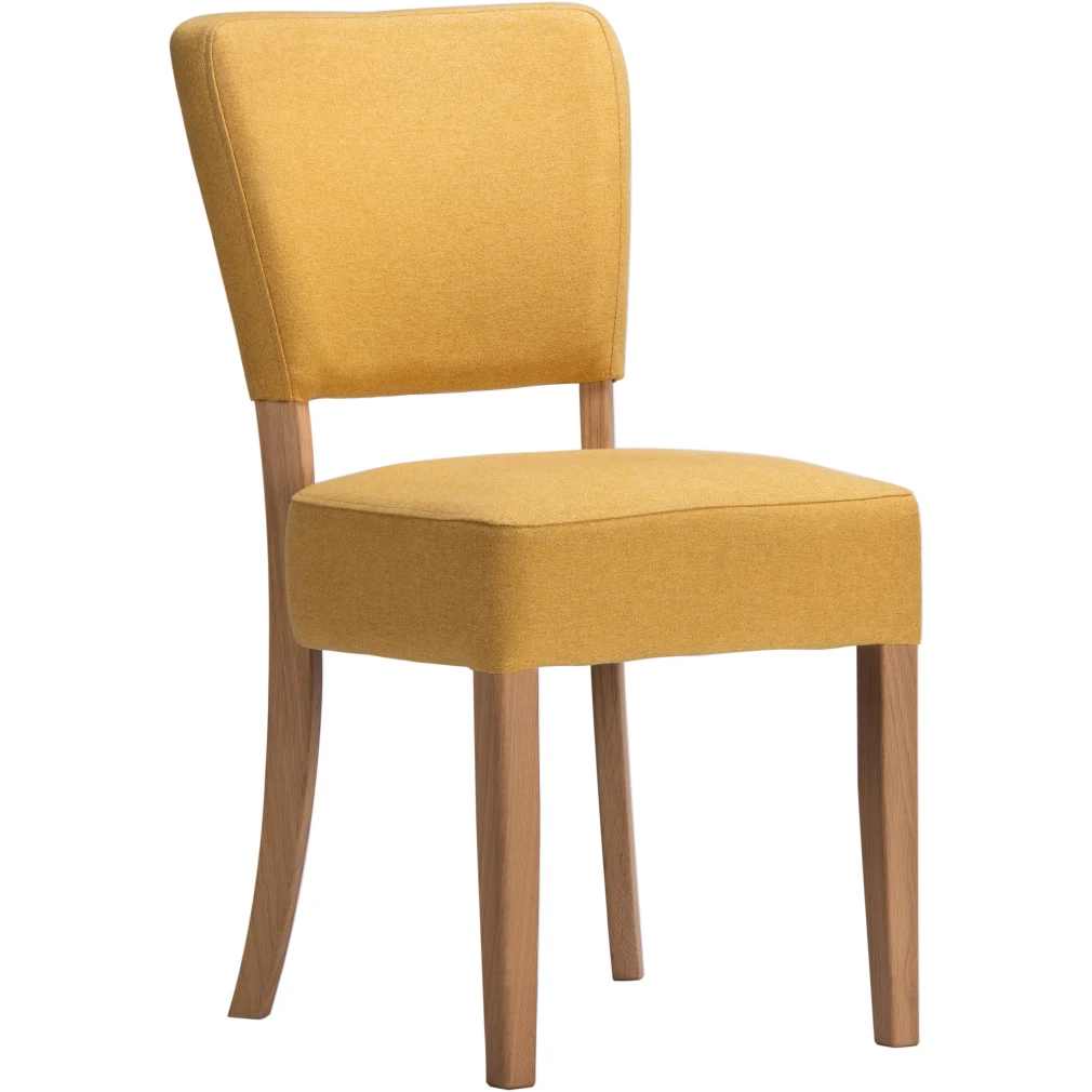 Nico Dining Chair - Asiago - Como - Sunflower Fabric