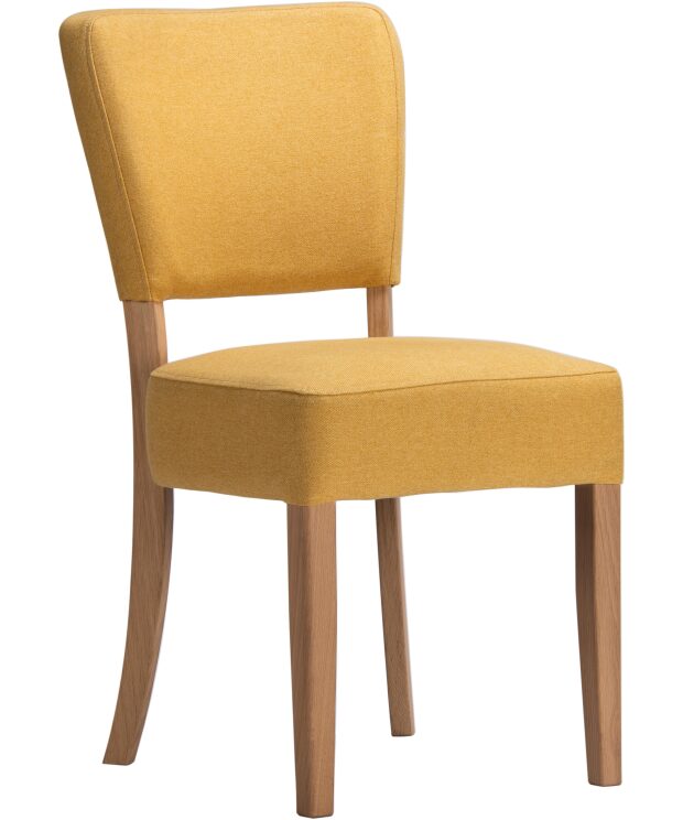 Nico Dining Chair - Asiago - Como - Sunflower Fabric