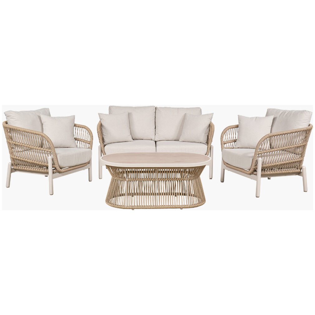 Martic Outdoor 4 Seater Seating Set