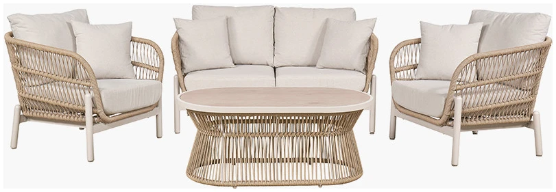 Martic Outdoor 4 Seater Seating Set