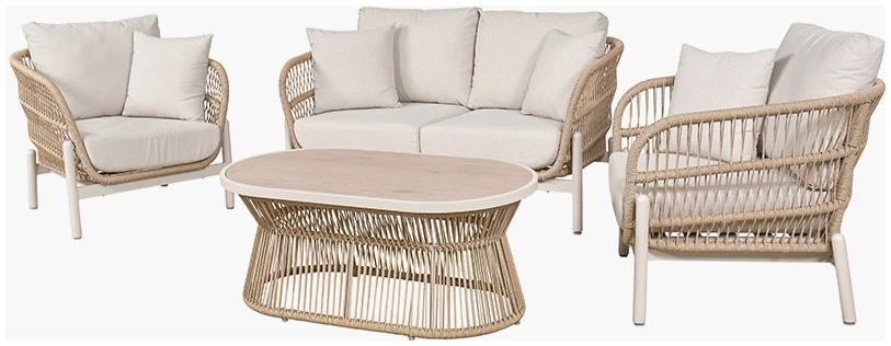 Martic Outdoor 4 Seater Seating Set