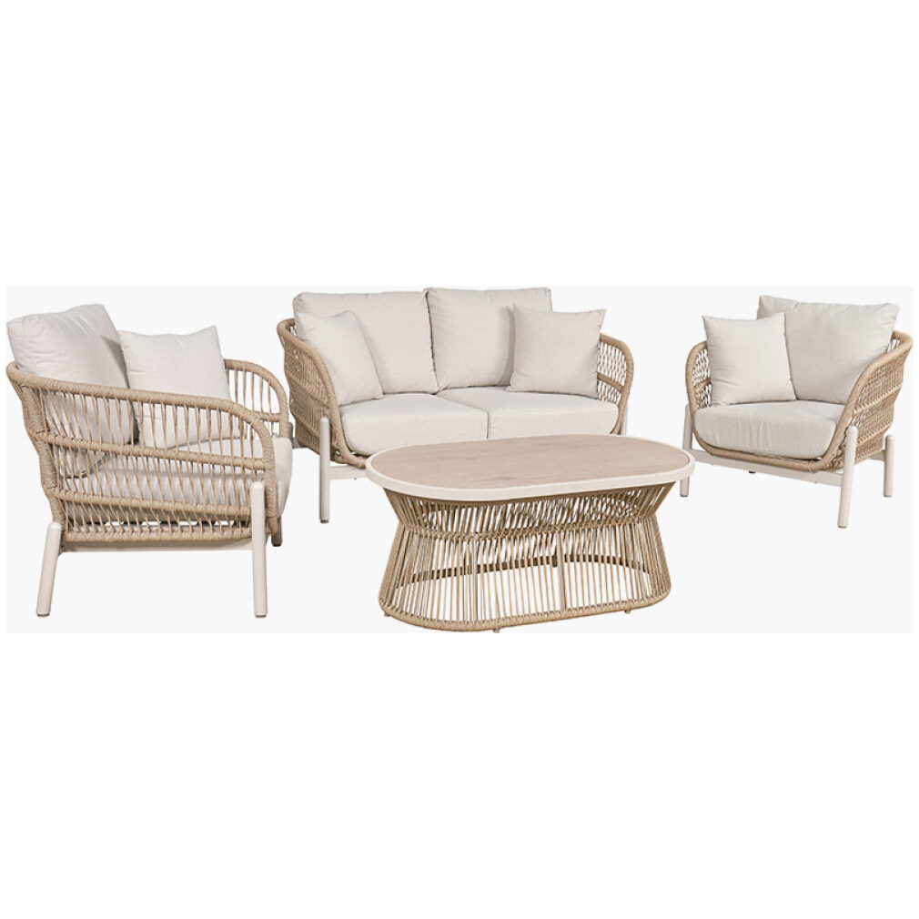 Martic Outdoor 4 Seater Seating Set