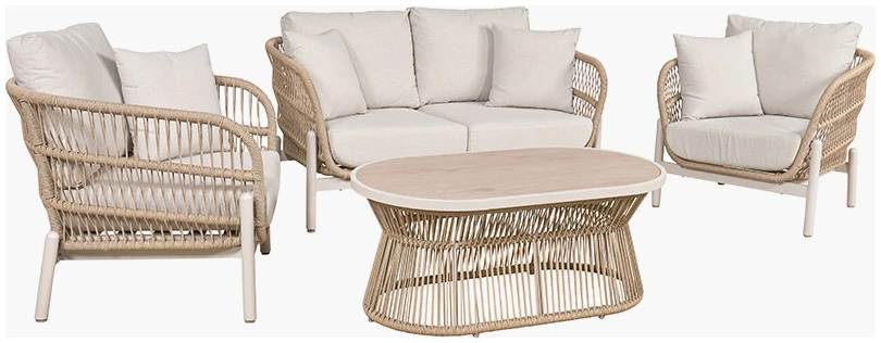 Martic Outdoor 4 Seater Seating Set