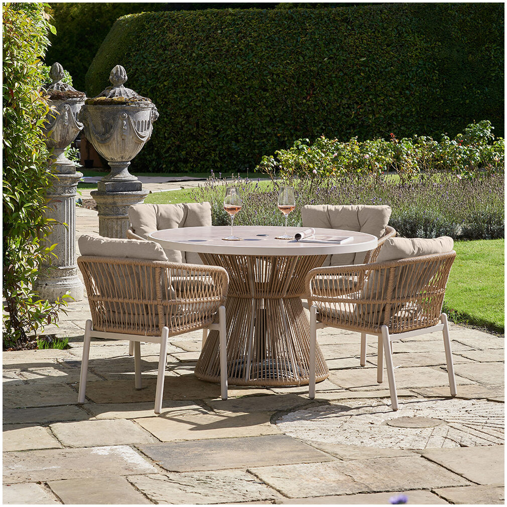 Martic Outdoor 4 Seater Dining Set