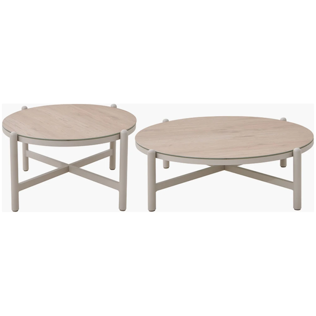 Martic Outdoor Set of 2 Tables