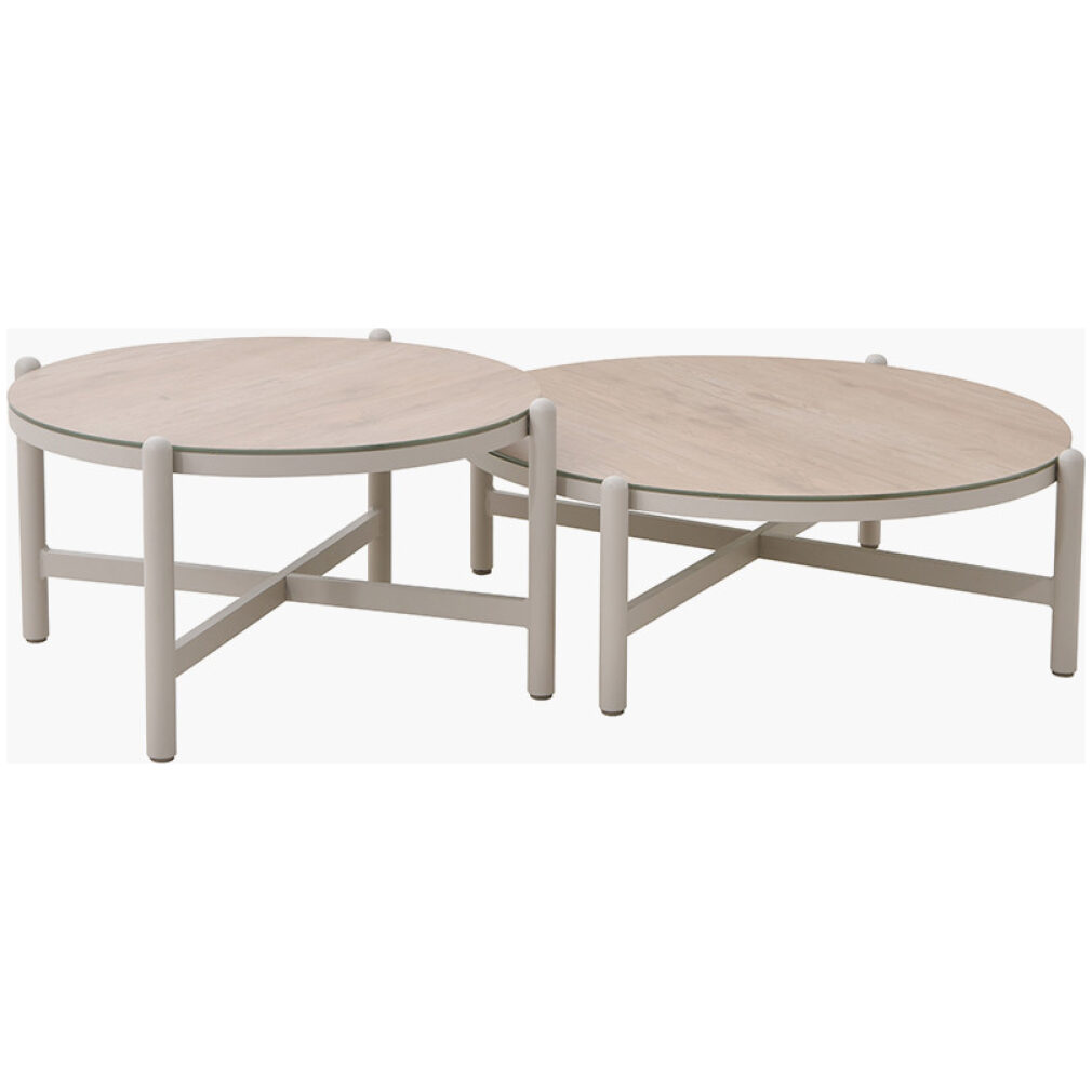 Martic Outdoor Set of 2 Tables