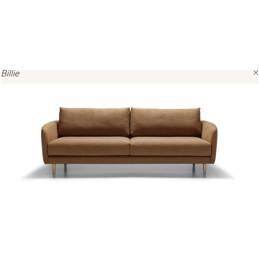 Larsson order - Billie 3 seater sofa and Moa 3 seater sofa by Sits