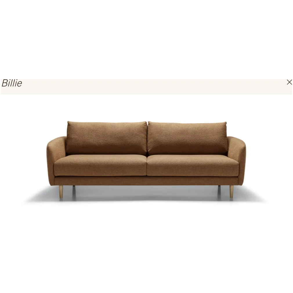 Larsson order - Billie 3 seater sofa and Moa 3 seater sofa by Sits