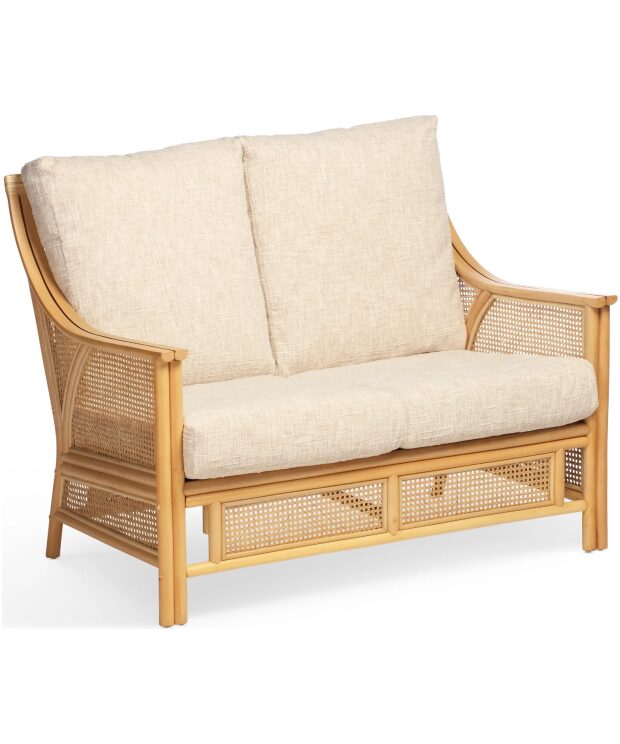Ex Display Chester 2 seater sofa and Armchair- Cane Furniture by Desser