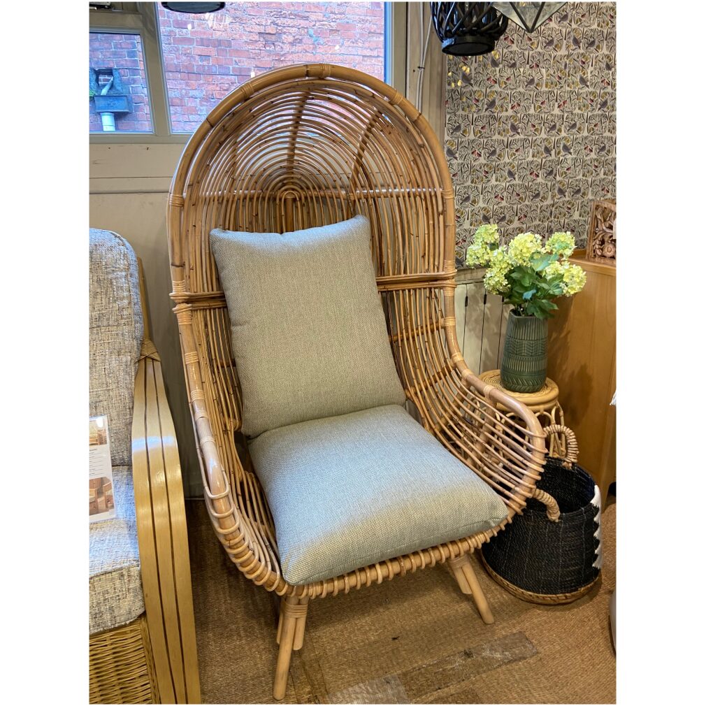 Ex Display Loft Chair - Cane Furniture by Desser