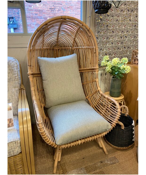 Ex Display Loft Chair - Cane Furniture by Desser