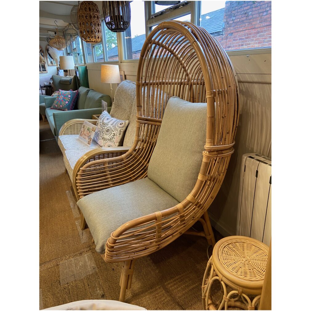 Ex Display Loft Chair - Cane Furniture by Desser