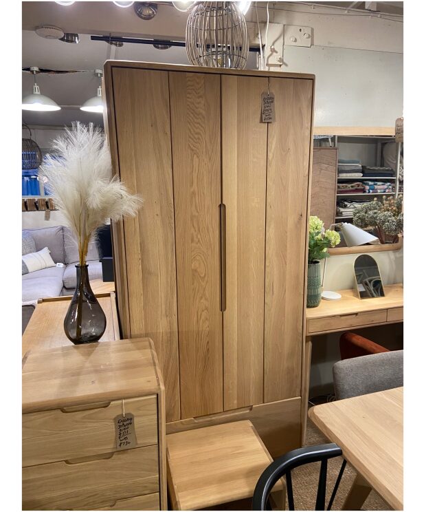 Ex Display Wardrobe with drawer - Como Bedroom Furniture Range