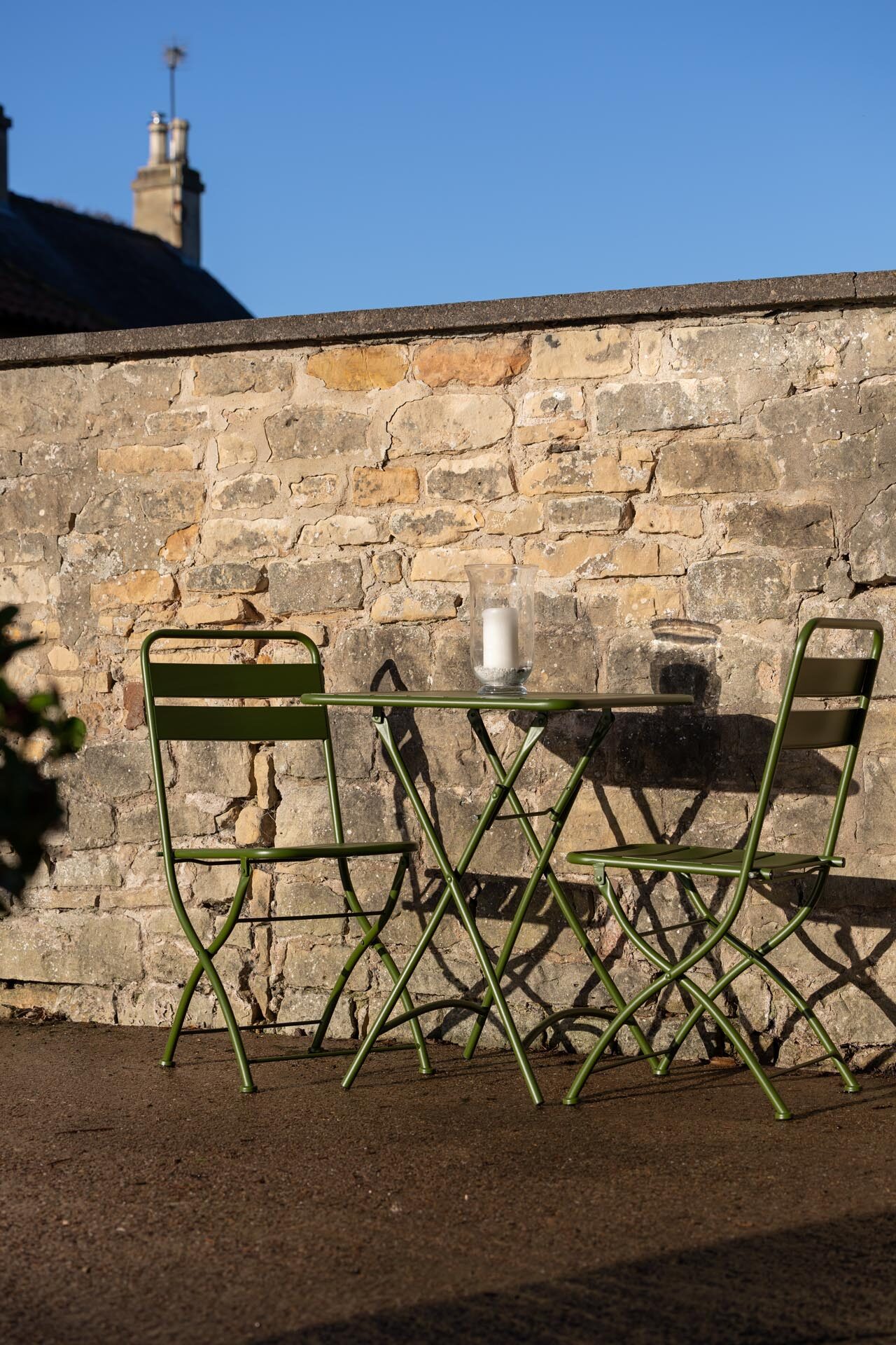 Trattoria Bistro Set – Folding Table & Chairs