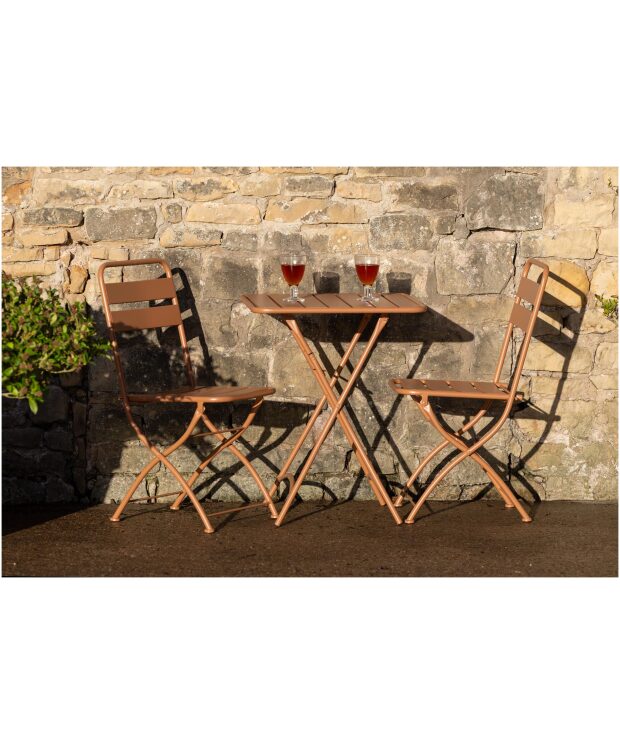 Trattoria Bistro Set – Folding Table & Chairs