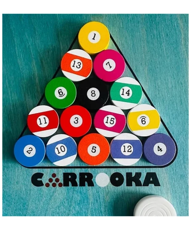 Carrooka Pool 8 Pucks -